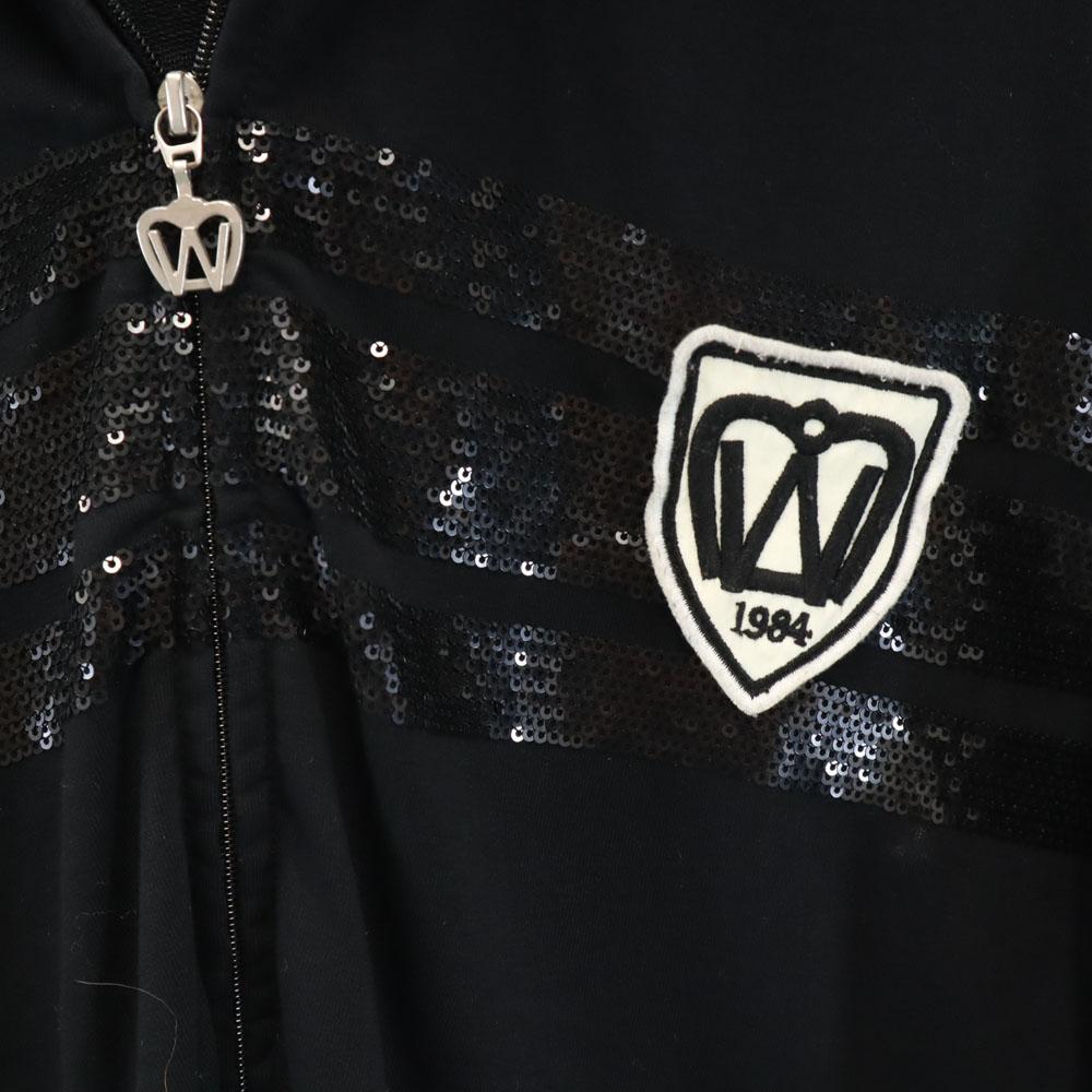 MAX MARA Long sleeve Zip hoodie L black Women Used