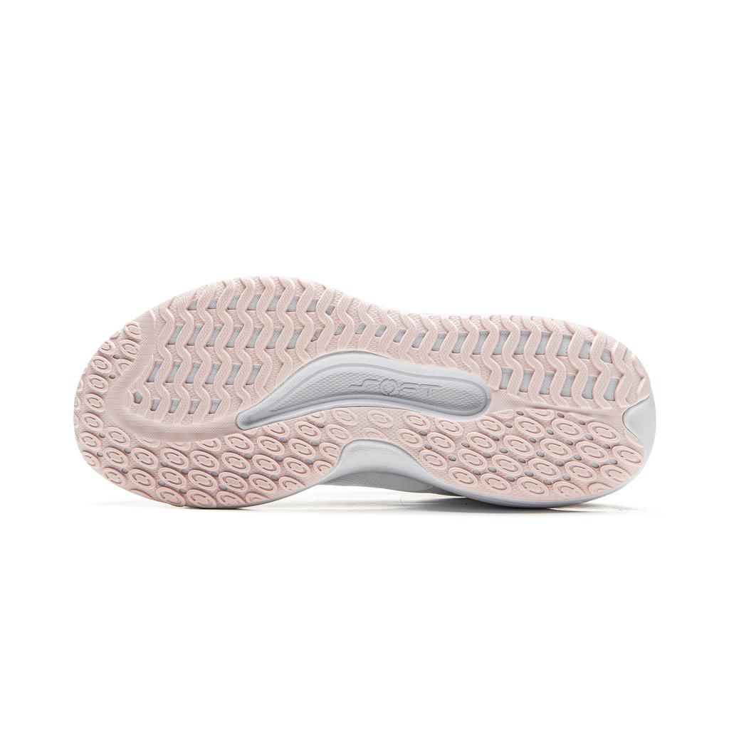 Li-Ning Lite Soft Resilient Thick Sole Height Increasing Non-Slip Wear-Resistant Breathable Lightweight Low-Top Casual Shoes Women sneaker AGLU162-1