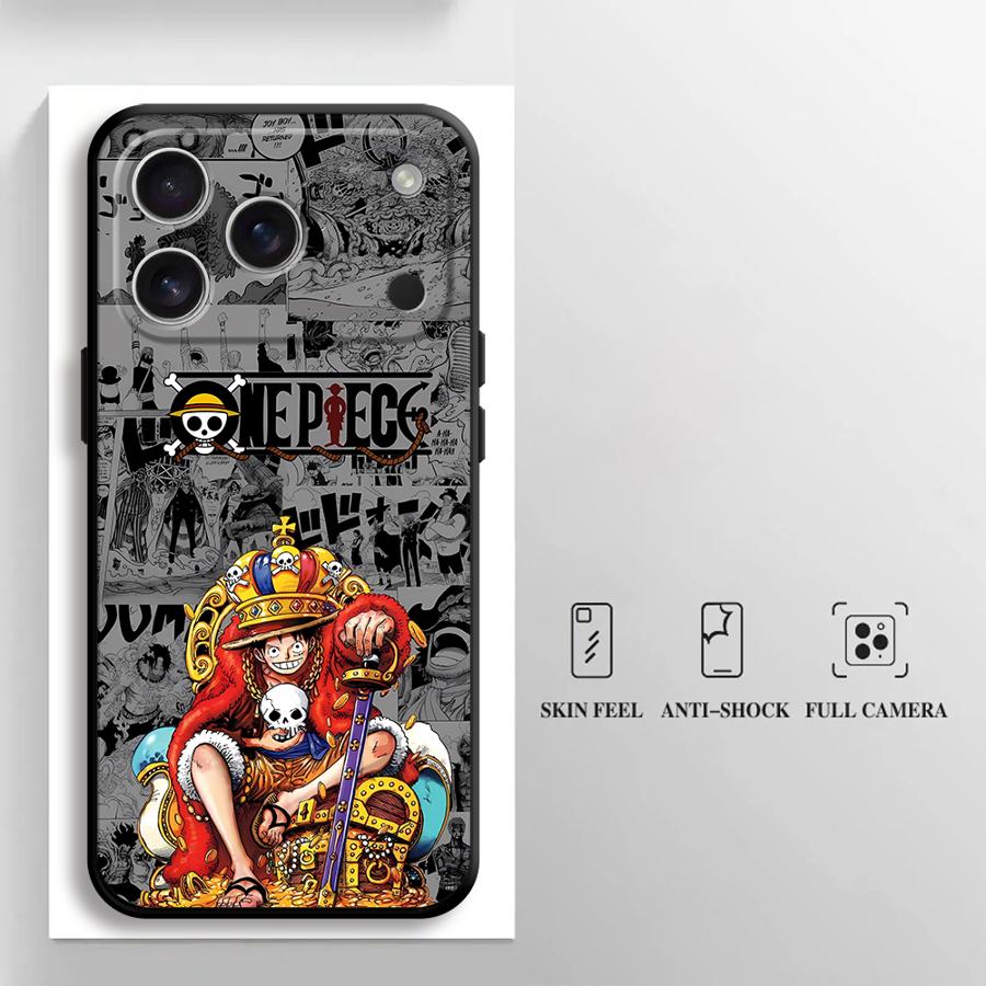 

Case for iPhone 17 Pro Max XS XR 12 Air 16 15 Plus 7 8 11 14 13 Mini SE Funda Phone Cover OneS P-ieceS Luffys iPhone 12