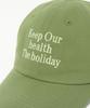 MILLO ARCHIVE Holiday Signature Ball Cap [Avocado]