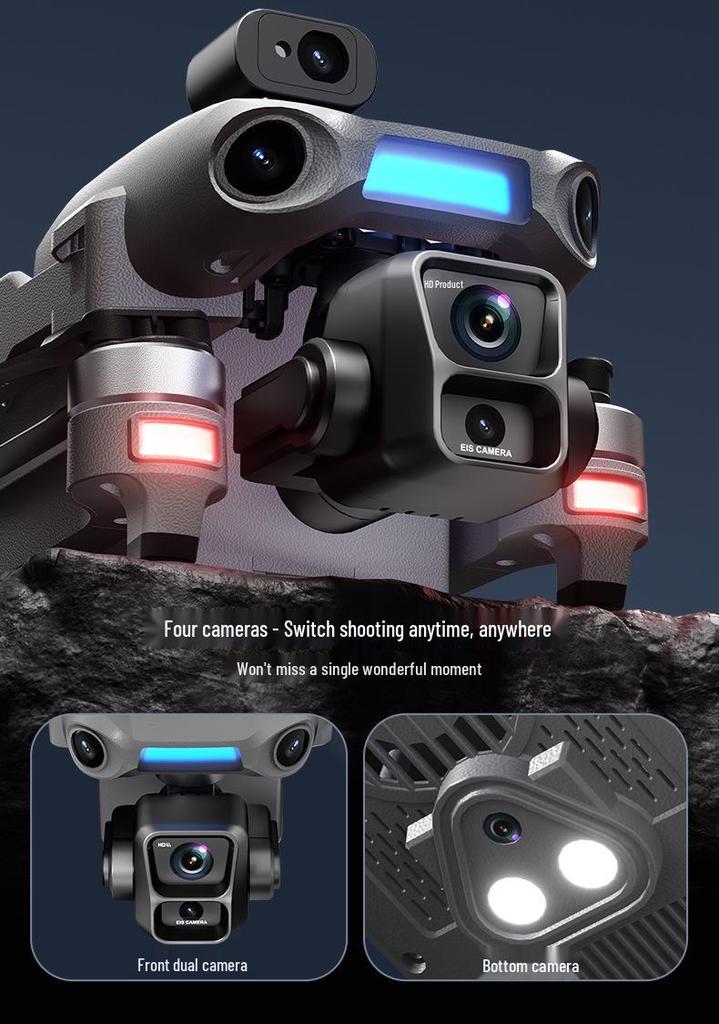 S880 Drone HD: 12km Transmission, 50-Minute Battery, Touchscreen Control 