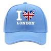 Featuring I Love London Suitable for Women And Unisex Designed for Casual Outdoor Use Lightweight  Sandwich Baseball Cap