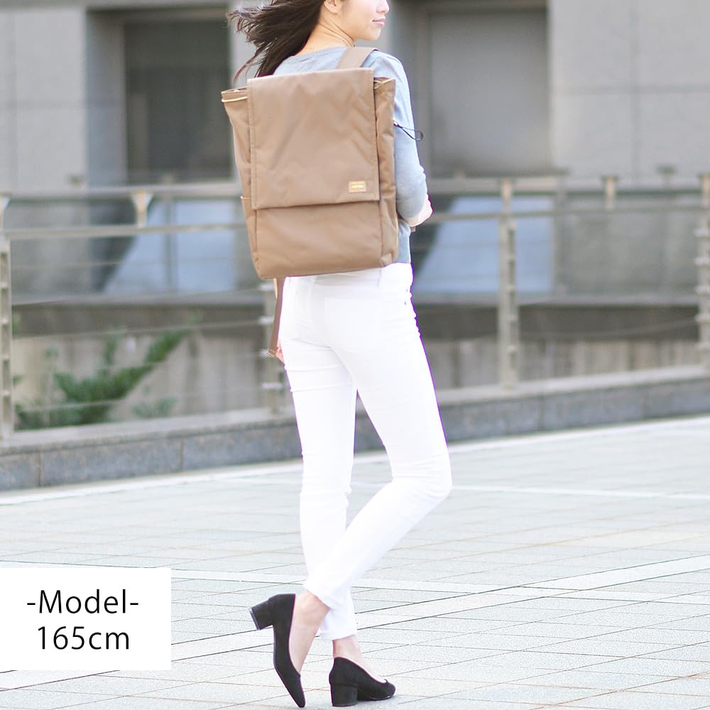 Porter Mochila Yoshida Daypack Shea Tamanho B4 A4 B5 871-15124 Carvalho