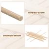 PATIKIL 3mm x 30cm Dowel Rods, 50pcs Unfinished Wooden Dowel Rods, Round Dowels, Hardwood Sticks for DIY Crafts and Home Decor