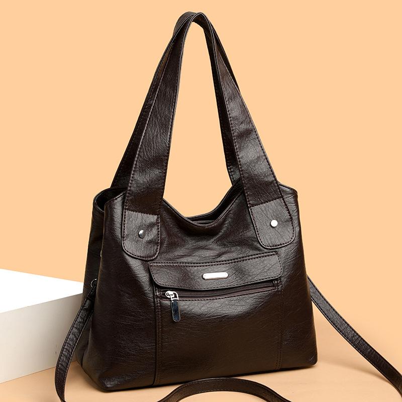 Spring New Shoulder Bag Retro Large Capacity Bag Women's Fashion Tote Bag