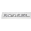 ABS Kofferraum Heck Logo Plakette Emblem Aufkleber für Mercedes Benz S-Klasse W126 W140 W220 W221 W222 300SEL 500SEL 560SEL 600SEL AT1