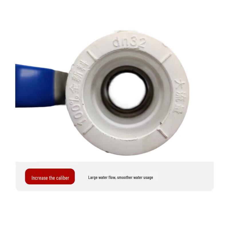 PPR Large Flow Double Union Copper Ball Valve