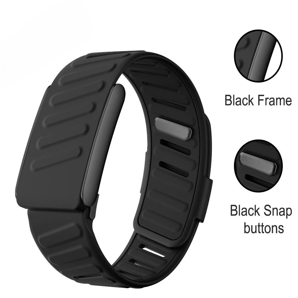 Kompatibel med WHOOP 5.0 ONE PEAK LIFE MG Armband Mjukt Silikon Vattentätt Justerbart Gummiband för Whoop 5.0/MG