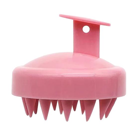 

Shampoo Brush Ergonomic Handle Soft Silicone Scalp Scrubber Stimulates Scalp Acupoints Promotes Blood Circulation Spa Scalp Massager Brush