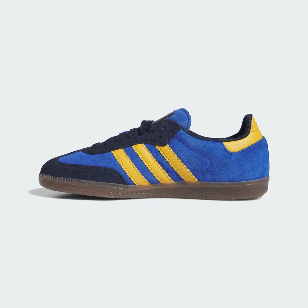 adidas Samba ADV HQ9283 Men's Originals Sneakers Collegiate Navy / Preloved Yellow / Royal Blue