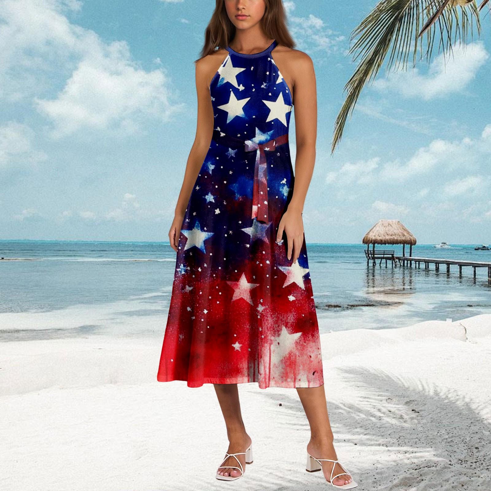 Женское модное повседневное платье с набивным рисунком на подтяжках XXL