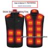 Men's Dual Control USB Heated Vest - 11 Zone, 3 Temperature Settings for Winter