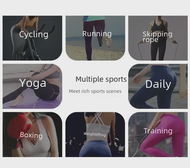 Damen Zweiteiliger Yoga- und Fitnessanzug - Frühling/Herbst Mode für Pilates, Laufen und Sport