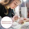 Press On Nail French Tip Square Nail Tips Fake Nail with Designs Artificial Acrylic Nail Full Cover Acrylic False Nail