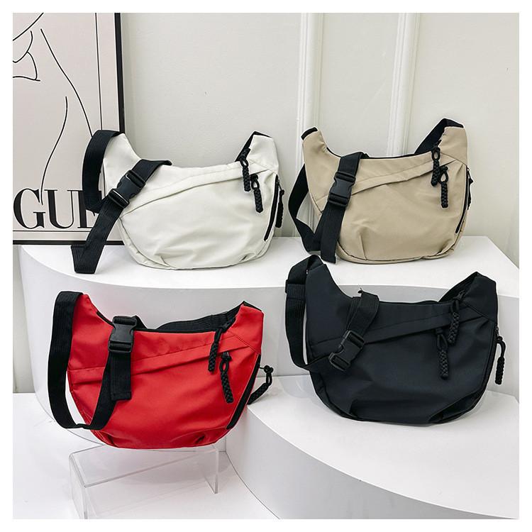 2024 Neue Lässige Mode-Tragetasche Koreanischer Stil Achseltasche Street Trend Große Kapazität Schulter-Schrägbandtasche Damen