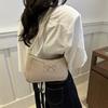 Women's Solid Color Shoulder Bag with Bow Decor, Fashion Casual Versatile Bag for Daily Commute & Everyday Use