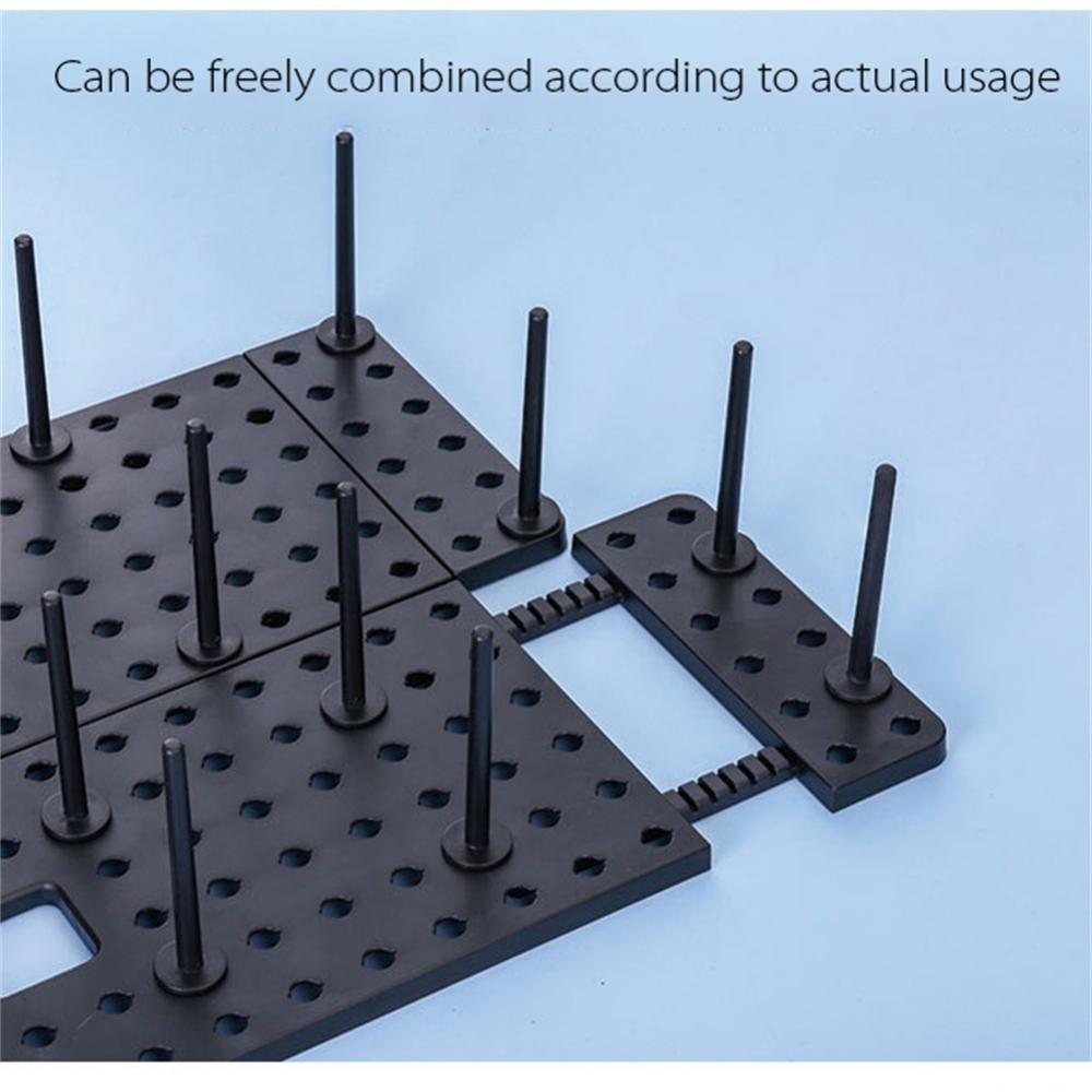 Ociekacz do naczyń do szuflady kuchennej Teleskopowy i praktyczny Otwór drenażowy ABS Półka ociekowa Akcesoria Półka kuchenna Oszczędność pracy