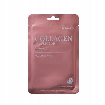 Skin627 Maska do Twarzy w Płacie Kolagen i Peptydy 22ml
