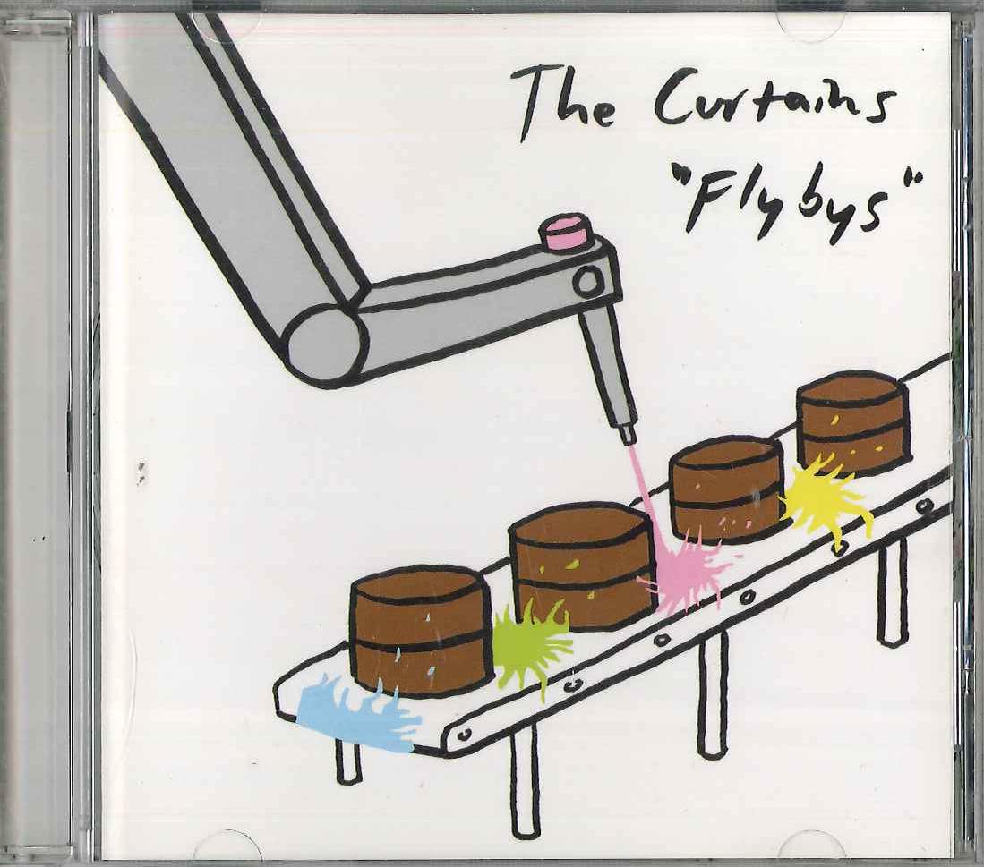 

CD CURTAINS - Fly Bys TWFCD THIN WRIST 2002 US Rock Used