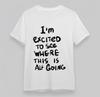 Women's Handwritten Journey Plus Size Tee Pathfinder Graphic White Cotton Tops