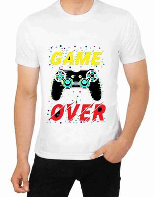 Gaming Gamer T-Shirt Charakter Kunst Versuchen Essen Schlafen Wiederholen Nerd Computer Spiele Spielen