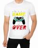 Gaming Gamer T-Shirt Character Art Try Eat Sleep Repeat Nerd Computer Play Games