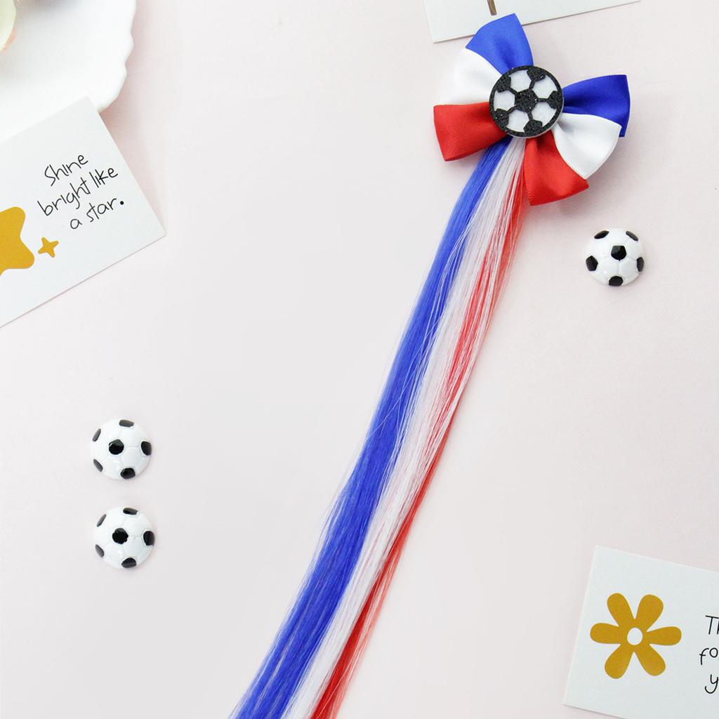 Colorful Themed Headbands, Football Fan Cheering Party Party Festive Bow Hair Accessories