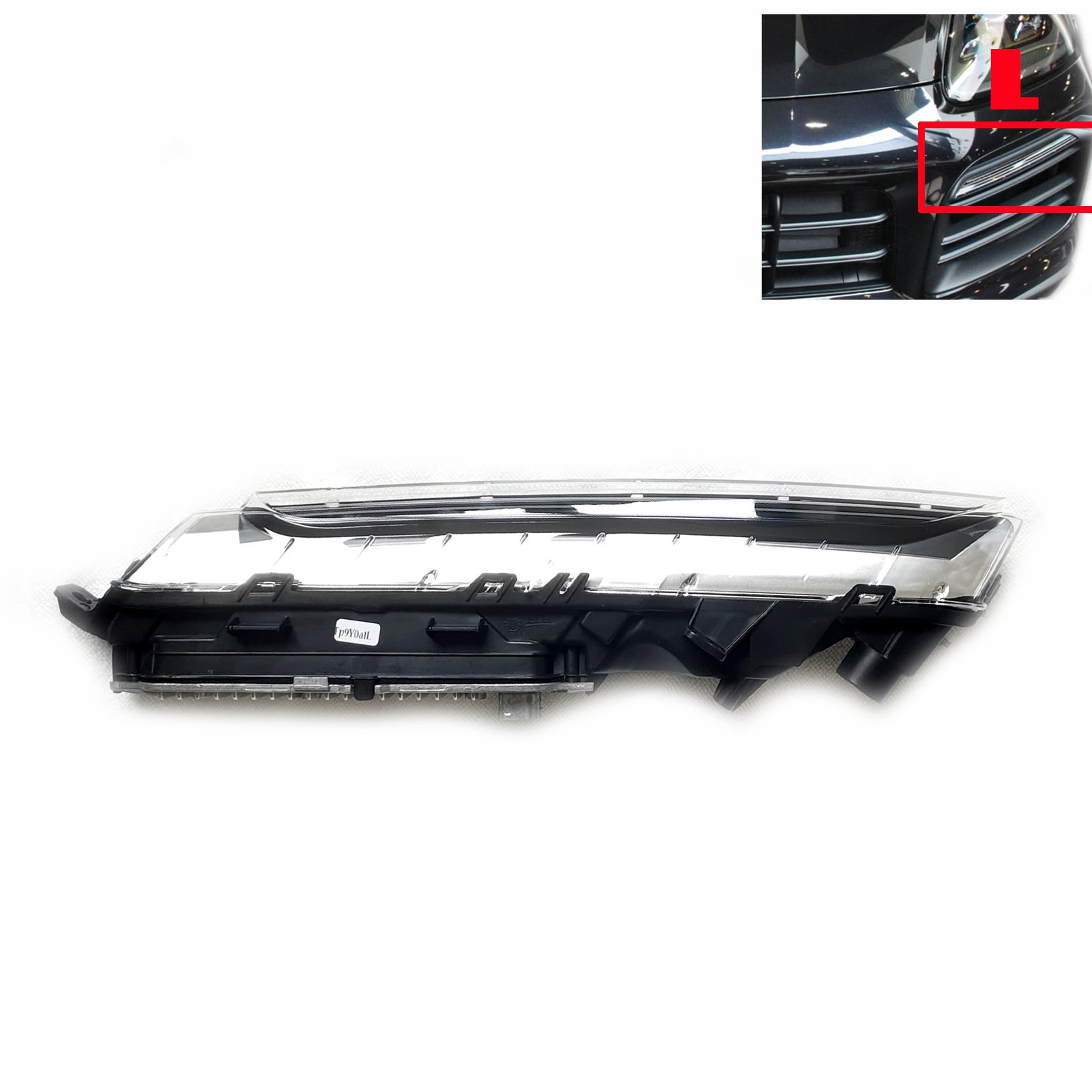 

Daytime Run Light Lamp LED Fit 19-23 L&R Porsche Cayenne 9YA Base Coupe E3 S 2.9L 3.0L 4.0L Side Left Right in bumper