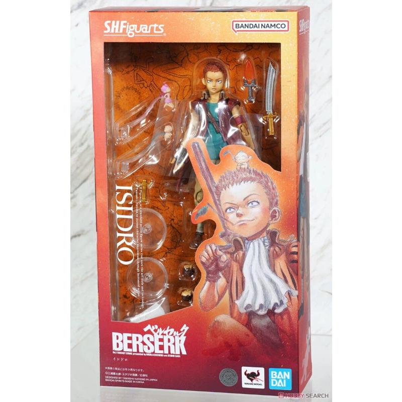 

Original SHF S.H.Figuarts Berserk Casca Guts Schierke Isidro Zodd Action Anime Figure Model Toy Gift for Kid Desk Decor