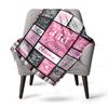 Dance Home Customize Your Name Blankets Comfortable Soft Lightweight Multipurpose Blanket For Picnic Sofa Office Bed Living Room Suitable As Gift For