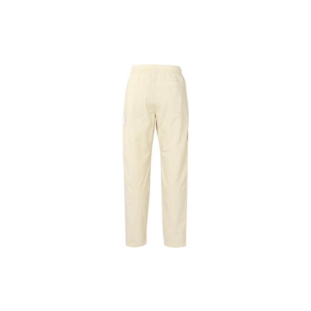 Air Jordan Flight Contrasting Colors Breathable Drawstring Sports Pants Yellow Men's CV3175-275