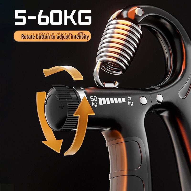 Adjustable Hand Gripper 10-100kg: Unisex Muscle Exercise & Fitness Strengthener