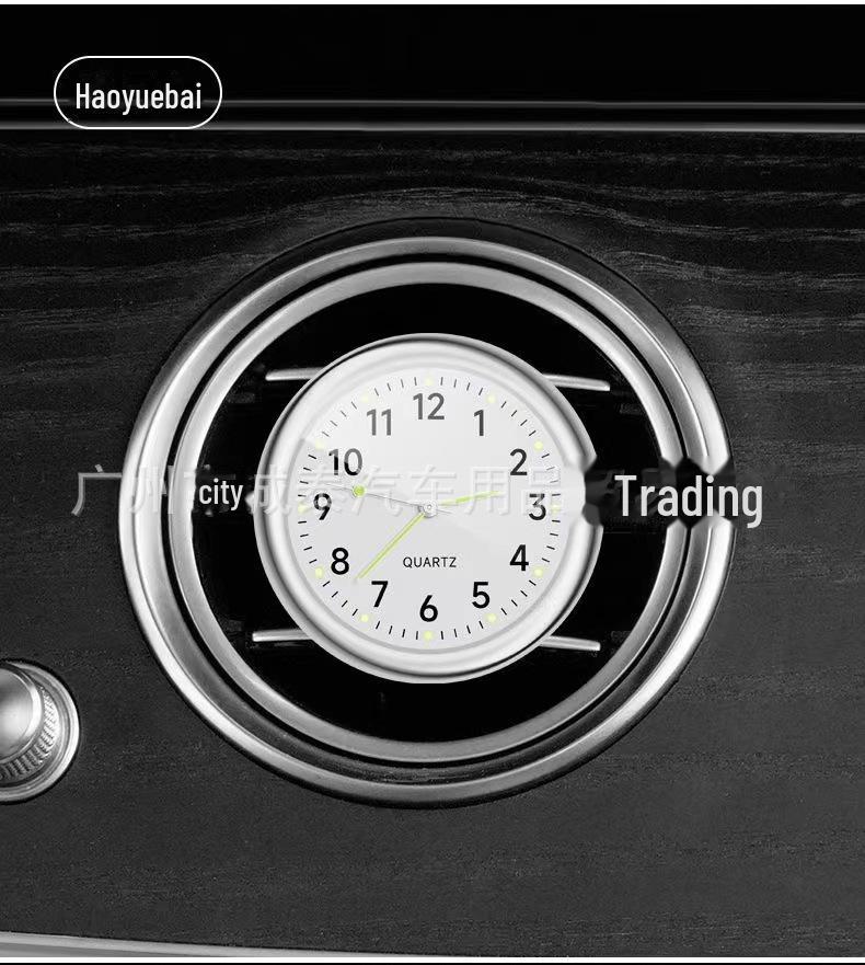 Digital Car Clock: Electronic Quartz Creative Car Accessory