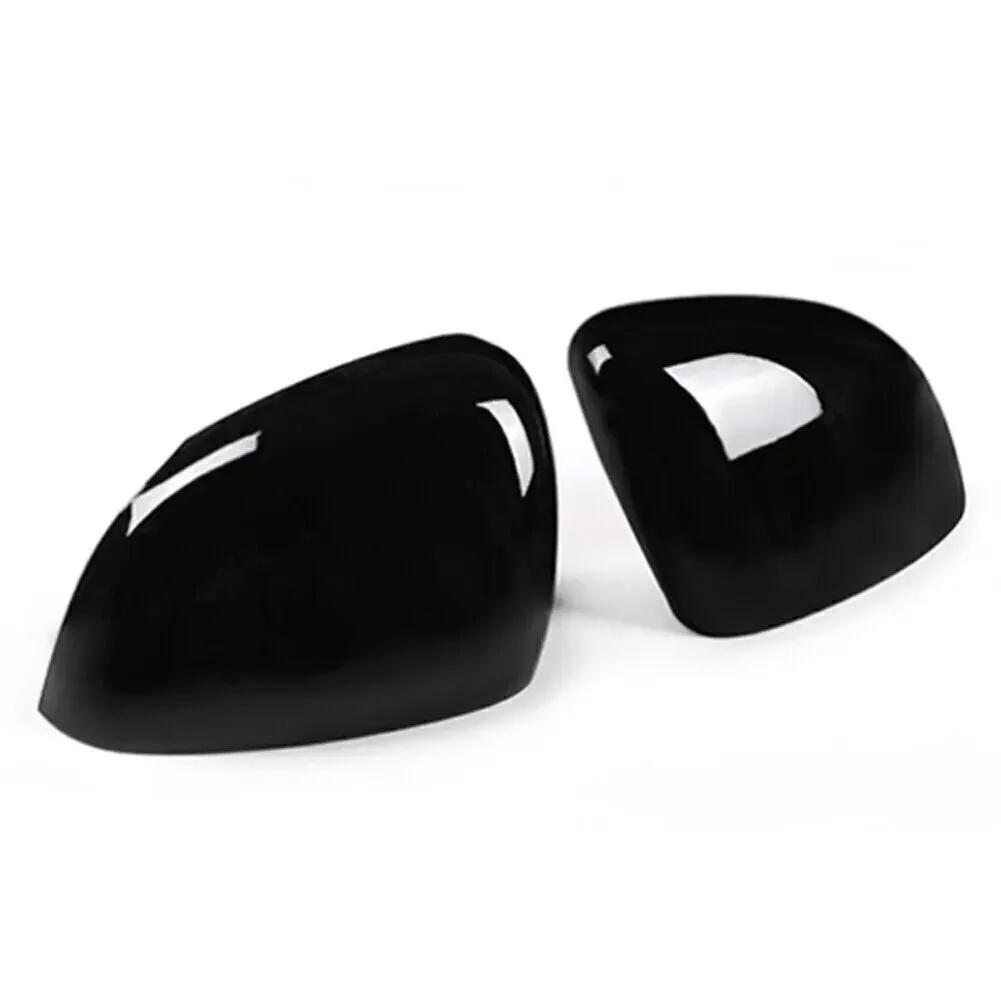 

For LHD Benz A Class CLA W177 C118 - ABS Car Rearview Side Mirror Cover Wing Cap Exterior Door Trim Adhesive Sticker Gloss Black