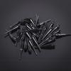 CyeeLife Darts Tips Plastic 200 Pcs Premium Soft Darts Tips 2BA Thread Soft Darts Replacement Tips Durable Black 200pcs