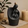 Backflow Incense Burner Waterfall Embracing Couple