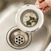 Stainless Steel Mesh Sink Strainer Trap Bath Hair Drain Hole Metal Flume Filter