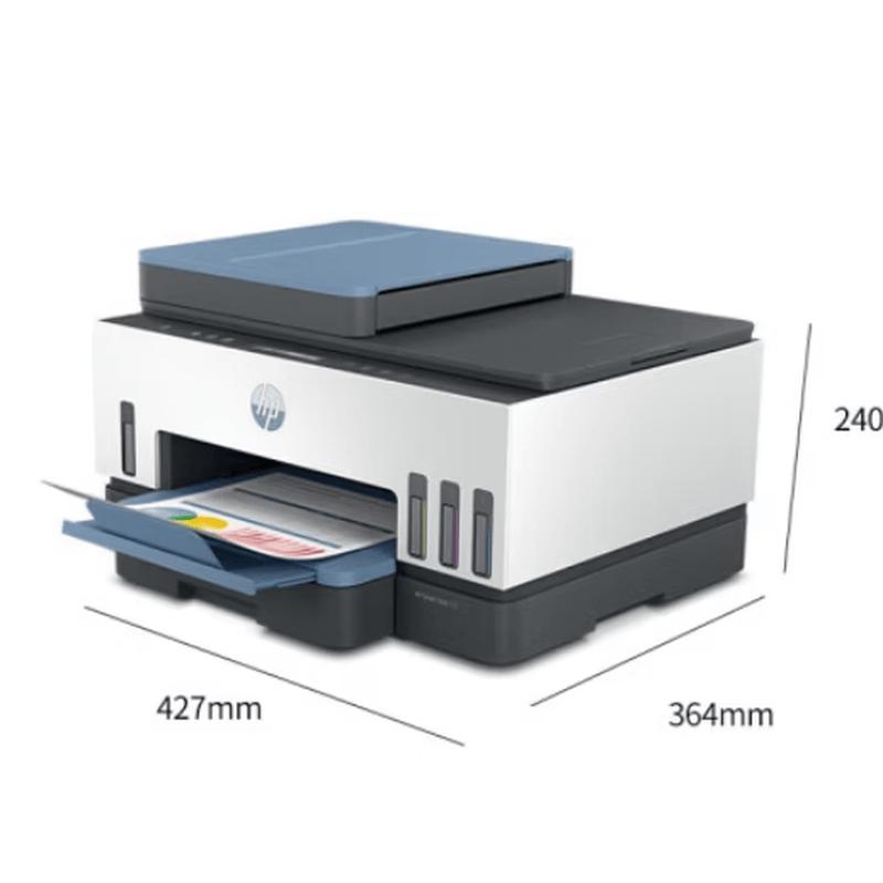HP 755 A4 Color Inkjet All-in-One Printer CN plug (adapter included)