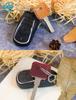 MORYTRADE Key Cover Leather Key Cover Storage Antique Simple 5