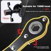 Car Labor-Saving Jack Ratchet Wrench Jack Garage Tire Wheel Lug Wrench Long Handle Lever Labor-saving Wrench Auto Repair Tools