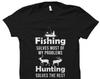 Fishing and Hunting Shirt. Hunting Gift. Fishing Gift. Fishing Shirt. Outdoor Lover Shirt. Outdoor Shirt. Outdoor Gift. Fisherman #OS5699