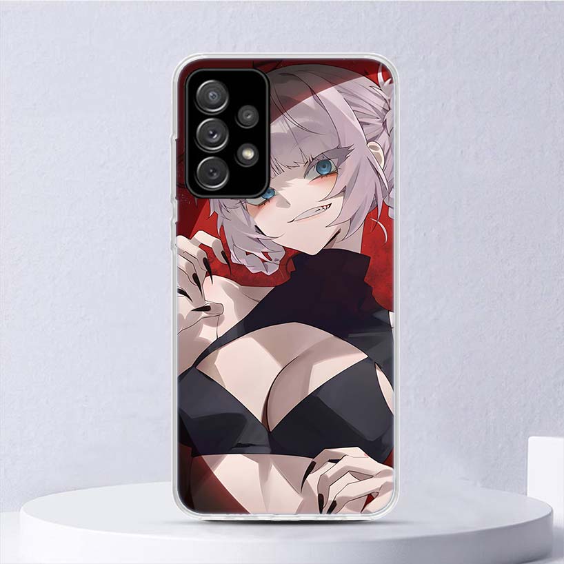 Nazuna Nanakusa Anime Soft Case For Samsung Galaxy A52 A42 A32 A22 A12 A02S Phone Cover A50 A51 A70 A71 A41 A31 A21S A40 A30 A20