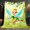 1PC Tinker Sprite Blanket Flannel Throw for Sofa, Indoor, Camping, Living Room, Office, Chair, And Bed Soft Birthday Christmas Gift