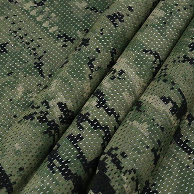 Lightweight US4CES Mexican Camouflage Mesh Fabric Polyester Cloth Ghillie Suit Helmets Cover Sunshade Mask Scarf DIY