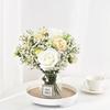 25Pcs Realistic Faux Gypsophila Flower For Wedding Bouquets Outdoor Indoors Decoration Long Time PVC Materials User Friendly Design