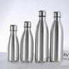 Stainless Steel Water Bottle 1 Liter Free Shipping Items, Drink Bottle for Sport Travel Cups,  500 750 1000ml Water Bottles