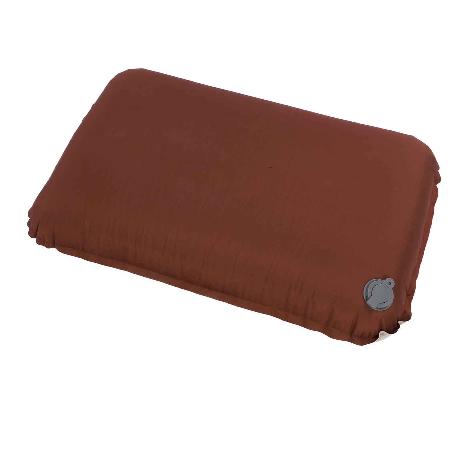 

Надувная подушка для кемпинга с подкладкой из пенополиуретана, эргономичная, повышенный комфорт, портативная, легкая, для офиса