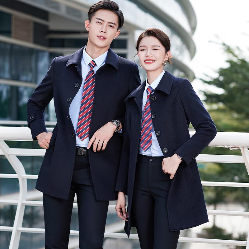 KASAIYE Unisex Professional Wool Blend Mid-length Coat