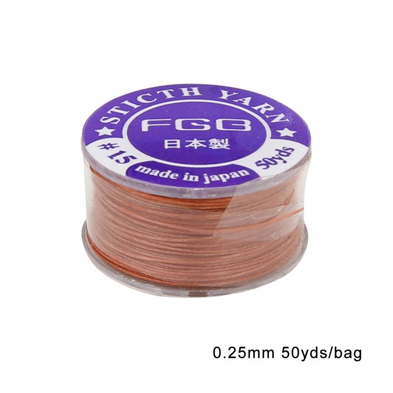 

50 ярдов/рулон, около 46 метров, воск, нейлоновый материал, неэластичная нить для самостоятельного изготовления ювелирных изделий, шнур коричневый