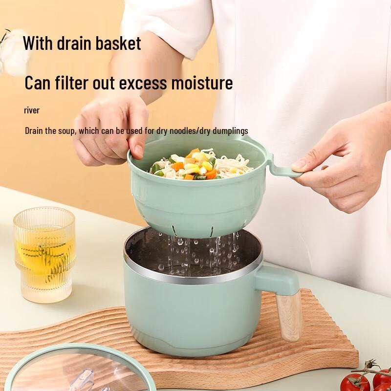 ZISIZ 304 Stainless Steel Multi-functional Instant Noodle Bowl